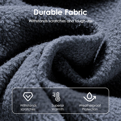 Warm Windproof Hooded Jacket and Cargo Pants Set