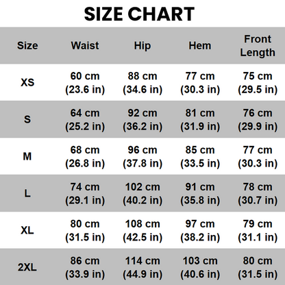 High-Waist Button-Front Denim Skirt