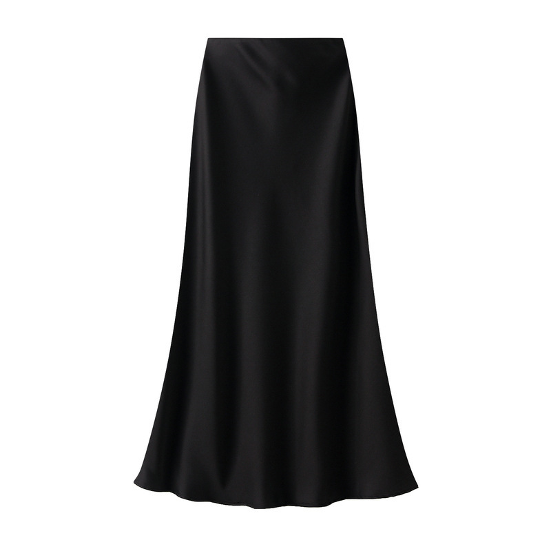🔥Hot Sale🔥Women's Lustrous High-Waist Satin Skirt