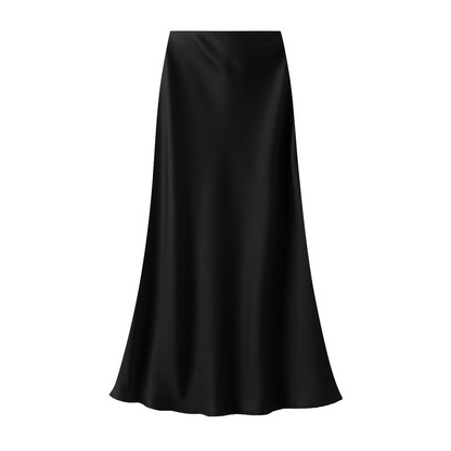 🔥Hot Sale🔥Women's Lustrous High-Waist Satin Skirt