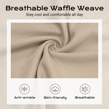 Summer Casual Zip-Neck Shirt & Shorts Set