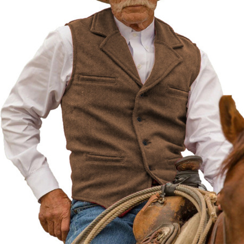Men's Slim Fit Casual Business Vest