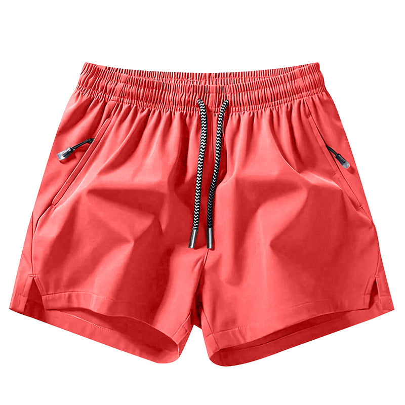 🩳 Quick-Dry Athletic Shorts – Zipper Pockets & Cool-Touch Fabric 🏃