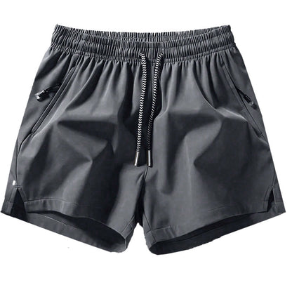 🩳 Quick-Dry Athletic Shorts – Zipper Pockets & Cool-Touch Fabric 🏃
