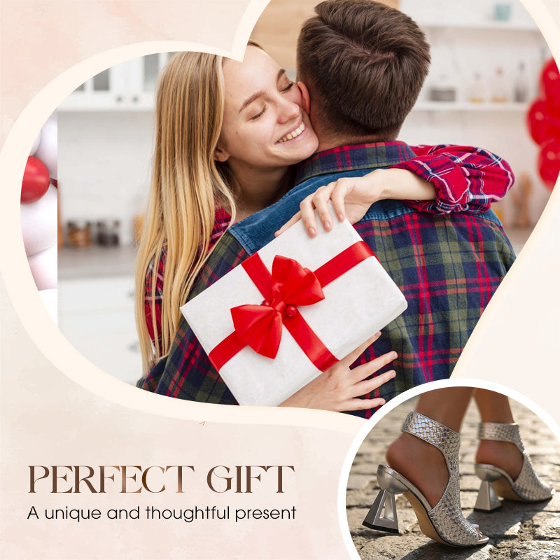 ✨ Women's Elegant Peep-Toe Heeled Sandals – Comfortable Block Heel, Adjustable Strap & Chic Design 💃