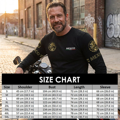 Men's Crew Neck Long Sleeve T-Shirt