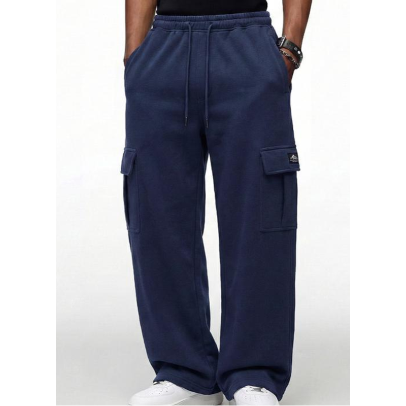 🔥Hot Sale Deals-Men's Casual Loose Fit Cargo Sweatpants