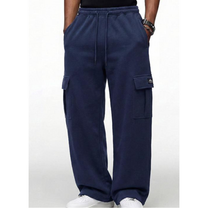🔥Hot Sale Deals-Men's Casual Loose Fit Cargo Sweatpants