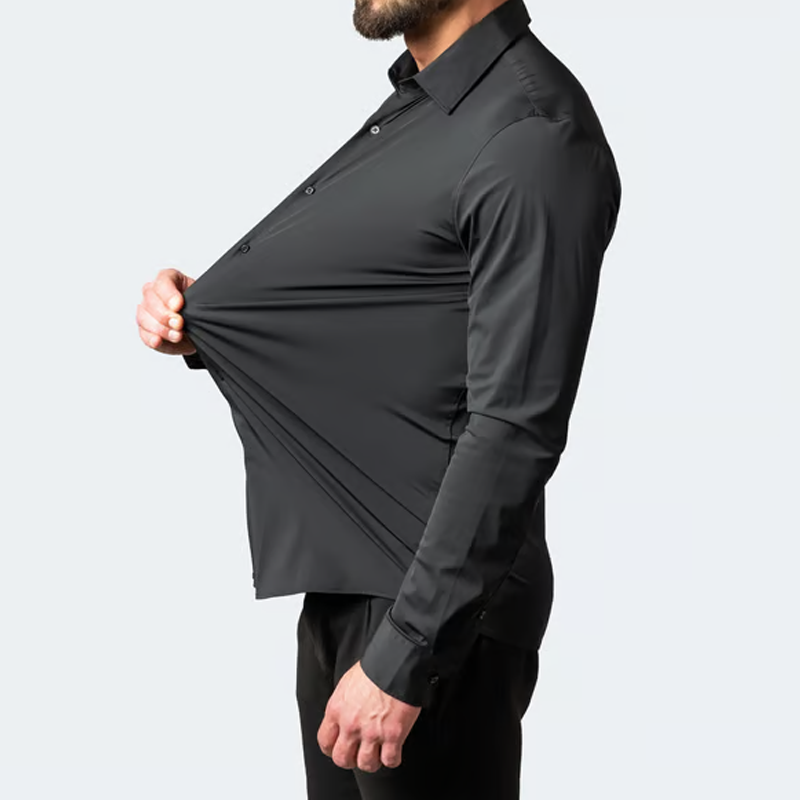 👔Last Day Promotion 50% OFF🔥Men’s High-Stretch Wrinkle-Free Shirt⏰