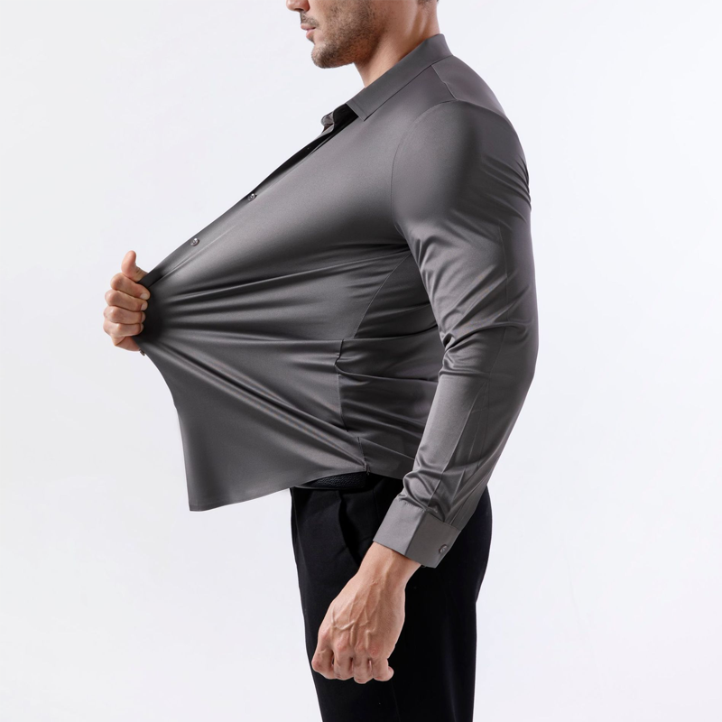 👔Last Day Promotion 50% OFF🔥Men’s High-Stretch Wrinkle-Free Shirt⏰