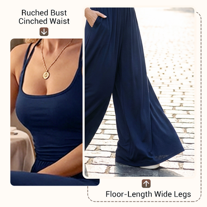 📢📢50% OFF !!!⏰Women's Casual Spaghetti Strap Jumpsuit