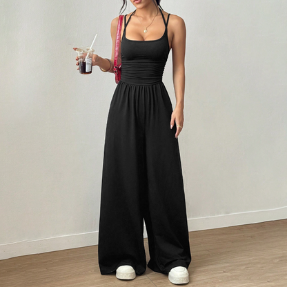 📢📢50% OFF !!!⏰Women's Casual Spaghetti Strap Jumpsuit