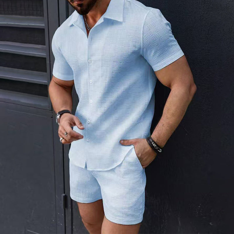 Men's Shirt & Shorts Set