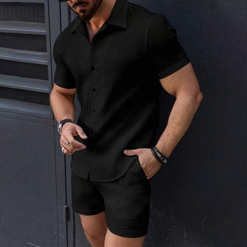 Men's Shirt & Shorts Set