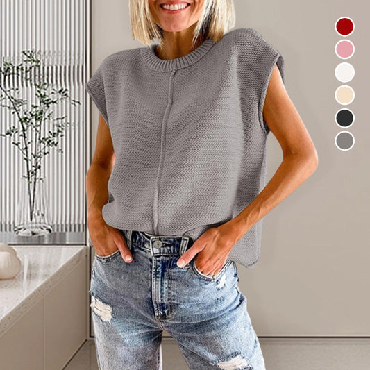 Women's Knitted Vest Pullover