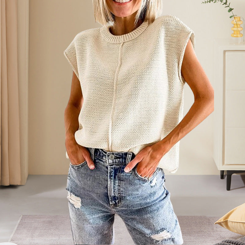 Women's Knitted Vest Pullover