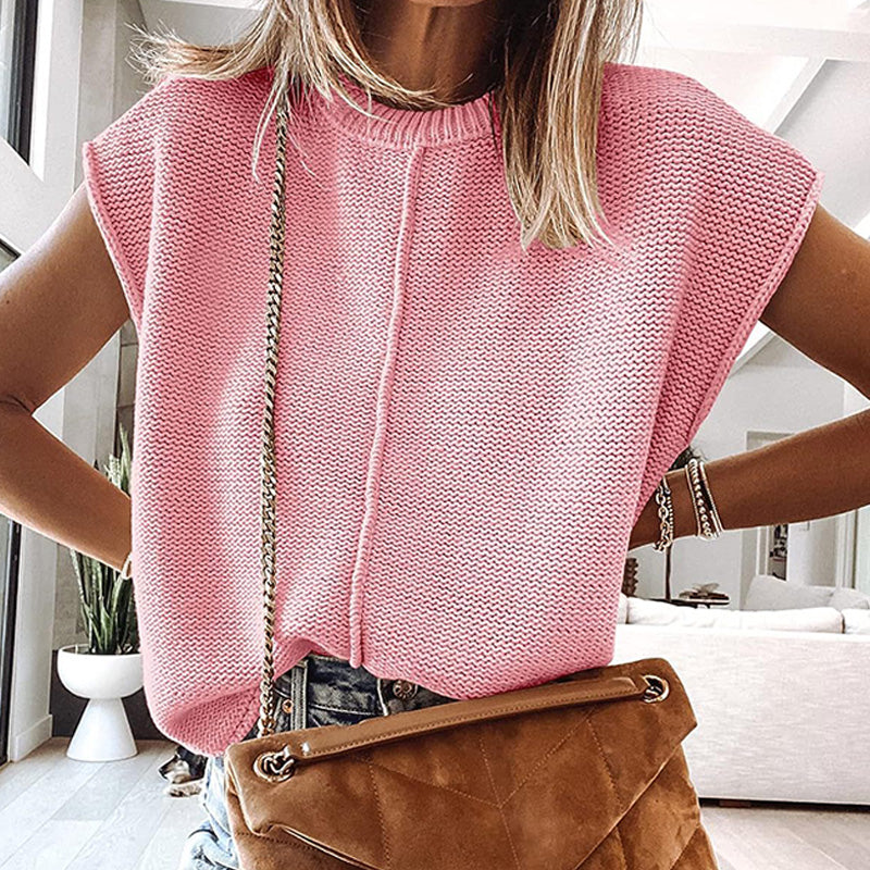 Women's Knitted Vest Pullover
