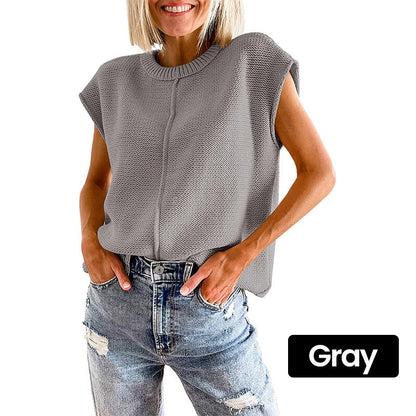 Women's Knitted Vest Pullover
