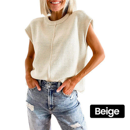 Women's Knitted Vest Pullover