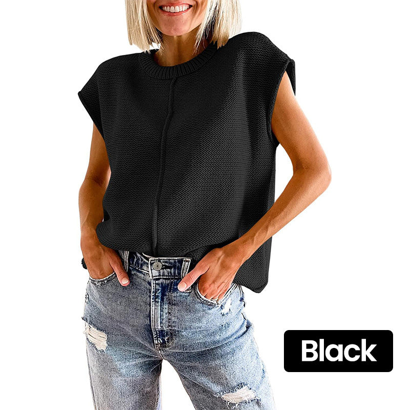 Women's Knitted Vest Pullover