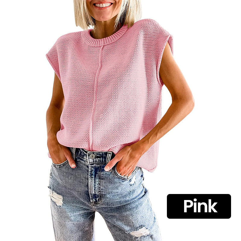 Women's Knitted Vest Pullover