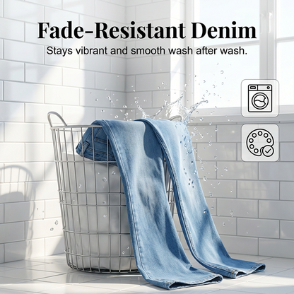 Women's High-Waist Stretch Flare Jeans