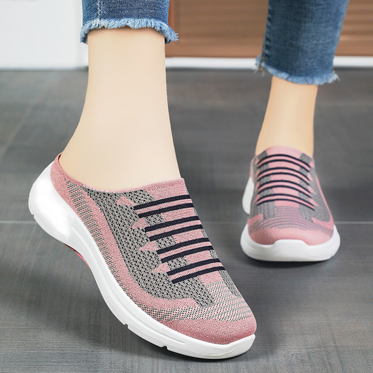 Women's Slip-On Open Back Breathable Sneakers
