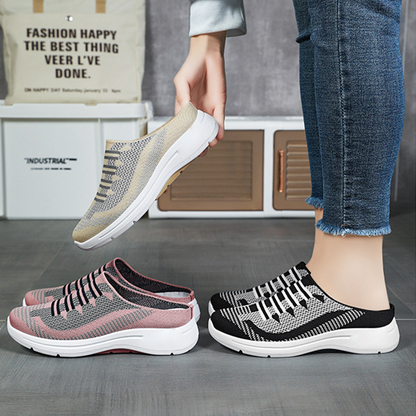 Women's Slip-On Open Back Breathable Sneakers