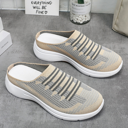 Women's Slip-On Open Back Breathable Sneakers