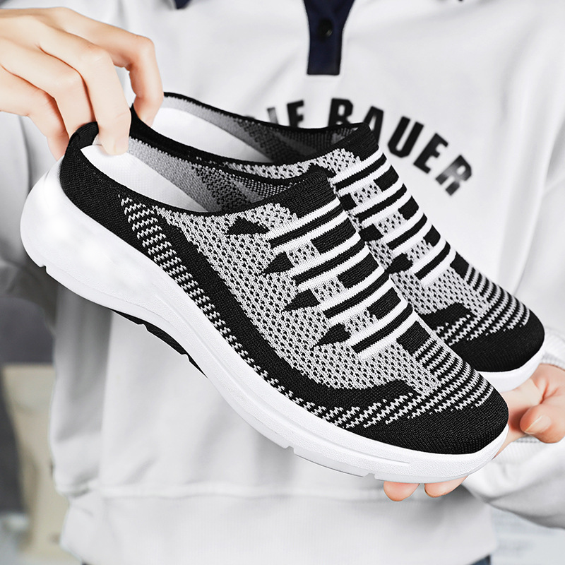 Women's Slip-On Open Back Breathable Sneakers