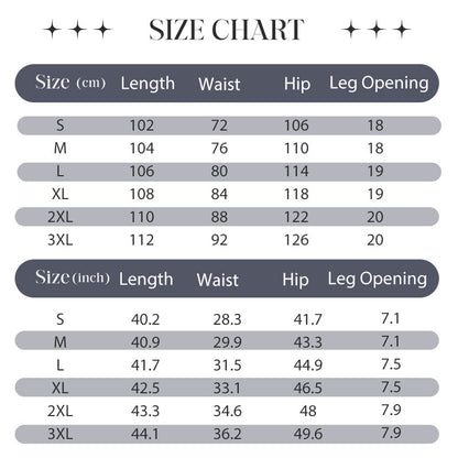 Men's Elastic Waist Drawstring Straight Leg Pants