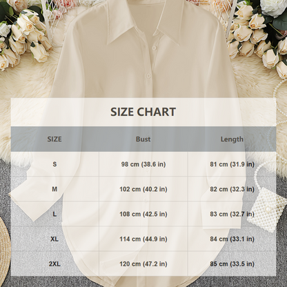 Women's Long Sleeve Shirt with High-Low Hem