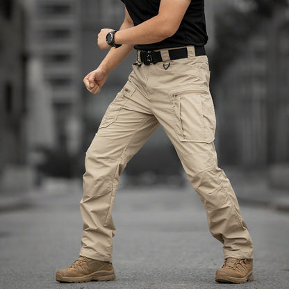 Men's Durable Cargo Pants with Multi-Pockets