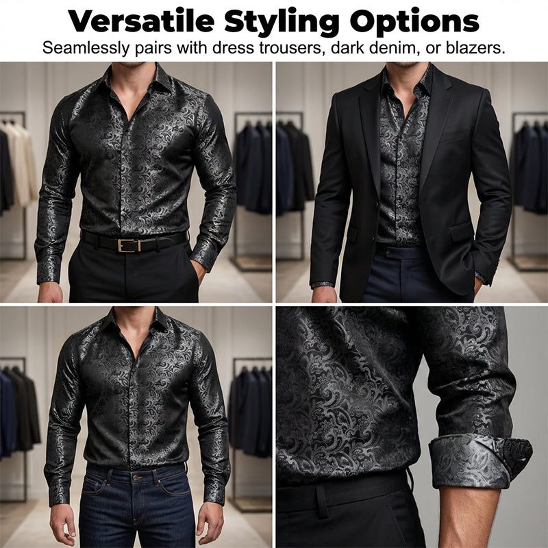 ⚡ Flash Sale! Modern Fit Printed Shirt – Instantly Upgrade Your Look