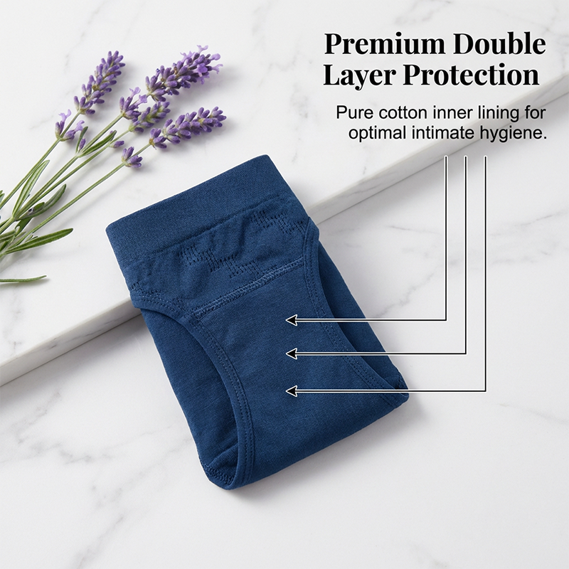 6-Pack Women's Mid-Rise Seamless Comfort Panties
