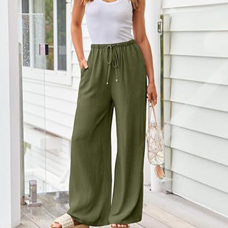 👖Women's Casual Lightweight Plain Trousers