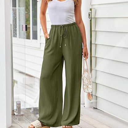 👖Women's Casual Lightweight Plain Trousers
