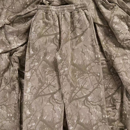 Men's Fashion Camo Wide Leg Joggers