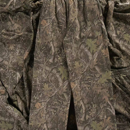 Men's Fashion Camo Wide Leg Joggers