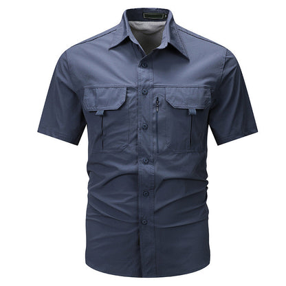 Men's Short Sleeves Cargo Shirts