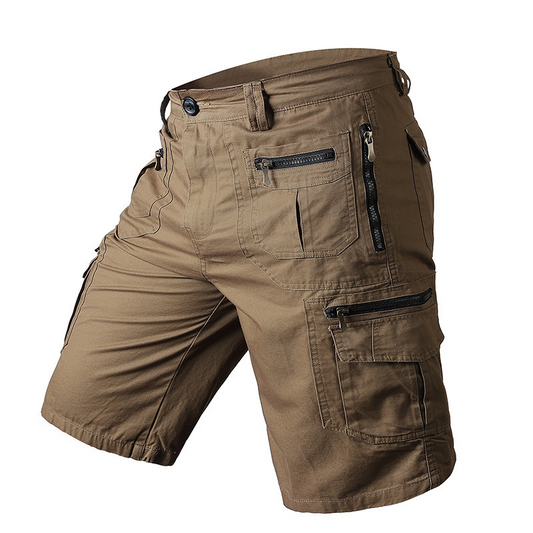 Men's Casual Cargo Shorts with Multiple Pockets