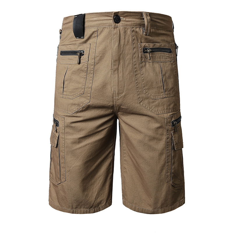 Men's Casual Cargo Shorts with Multiple Pockets