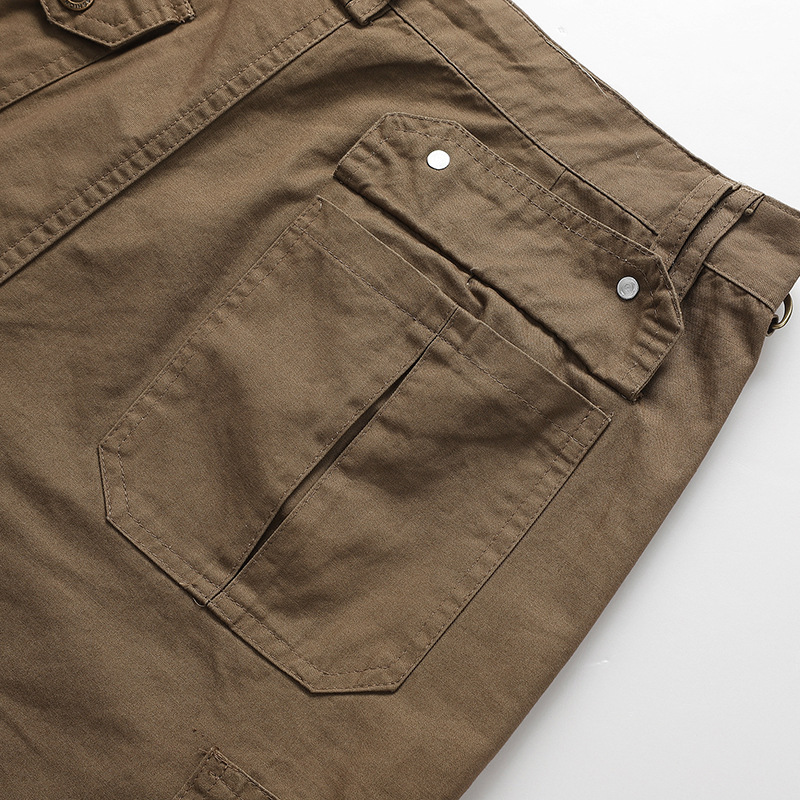 Men's Casual Cargo Shorts with Multiple Pockets