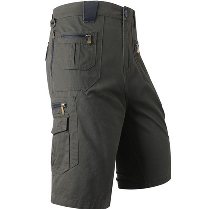 Men's Casual Cargo Shorts with Multiple Pockets