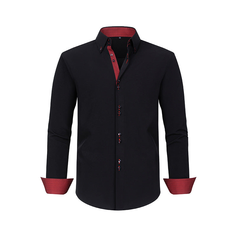 Men's Wrinkle-Free Stretch Dress Shirt