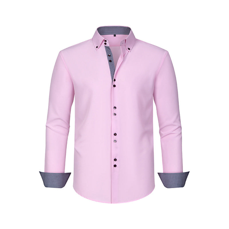 Men's Wrinkle-Free Stretch Dress Shirt