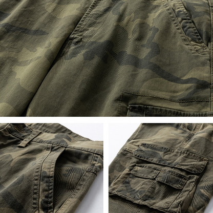 Men's Relaxed Fit Camo Cargo Pants