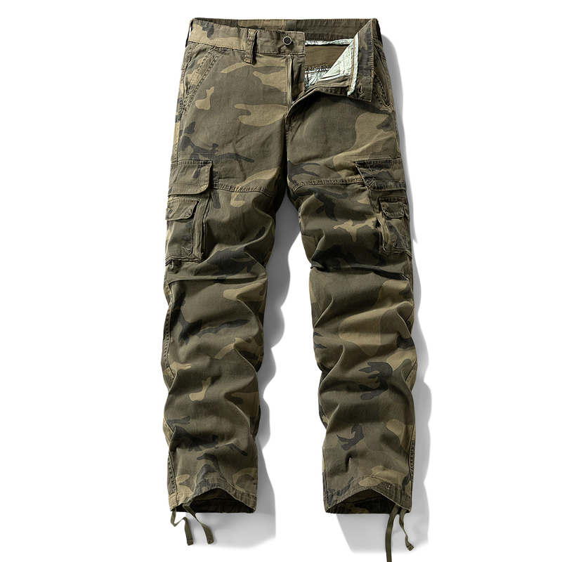 Men's Relaxed Fit Camo Cargo Pants