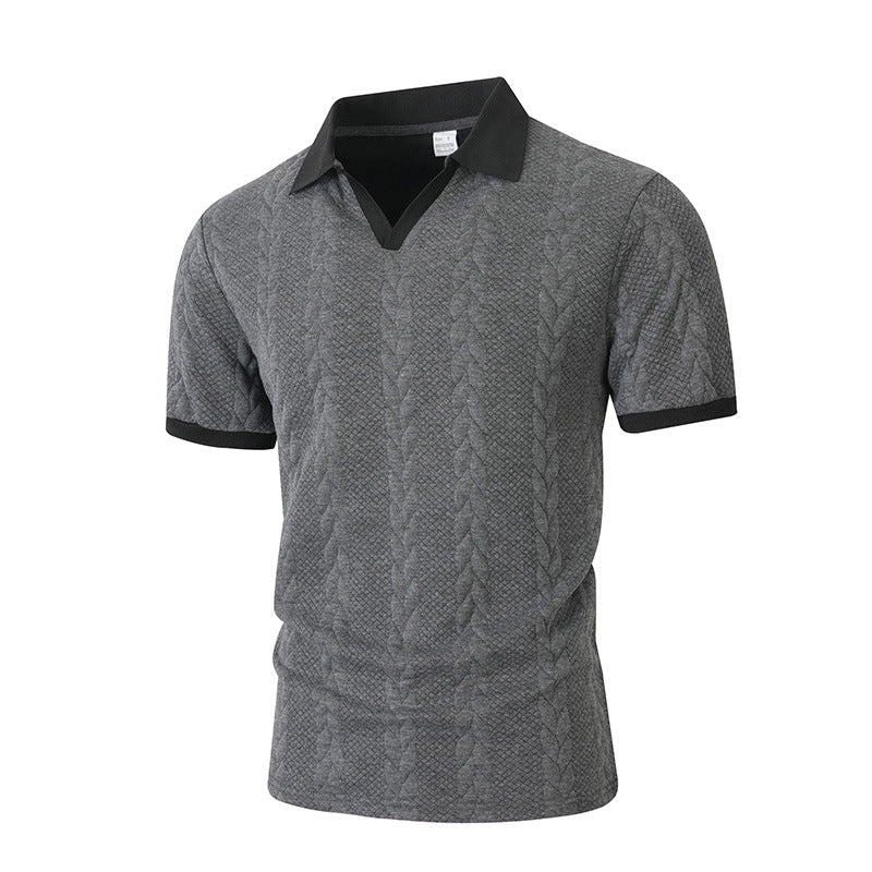 🎁New arrival 50% OFF💥 Men's Short Sleeve Knit Shirt