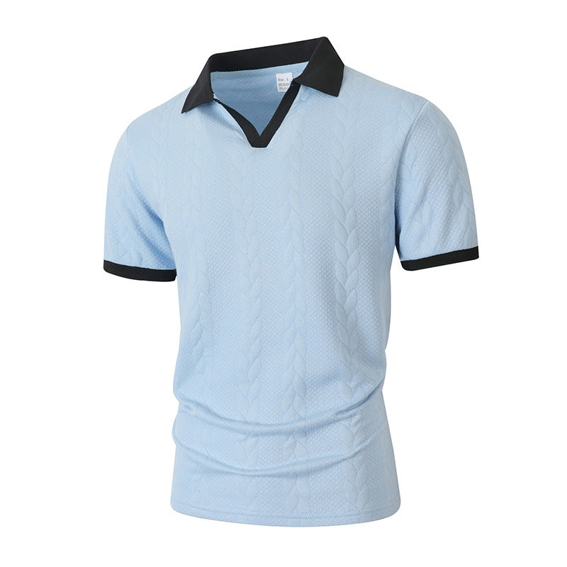 🎁New arrival 50% OFF💥 Men's Short Sleeve Knit Shirt